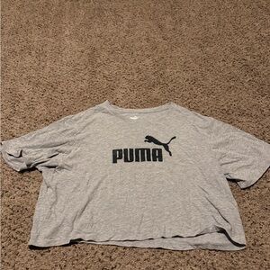 Puma Heather Gray Tee